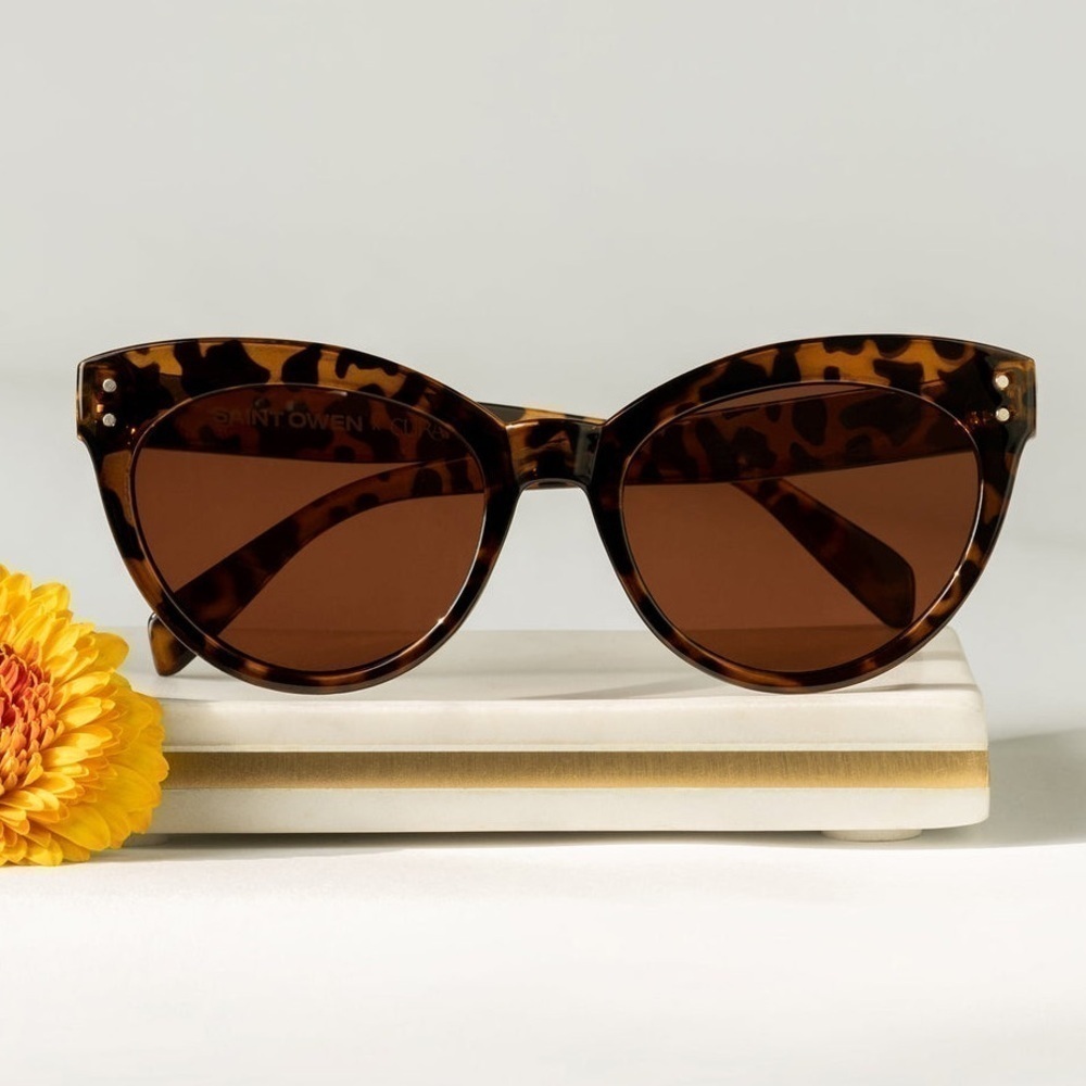 Saint Owen x Curateur Wylde Tortoise Shell Sunglasses
